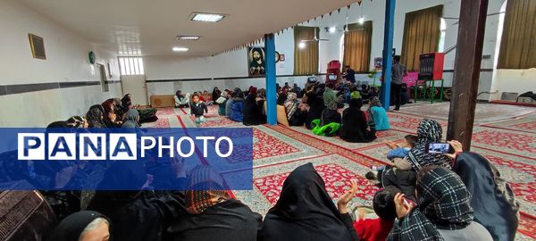 جشن ولادت حضرت علی (ع) پایگاه بسیج مطهره روستای تنسوان شیروان