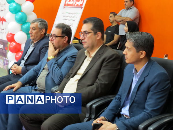 آیین اعزام کاروان تجهیزات ورزشی ـ بهداشتی مهر با نشاط شهرستان بجنورد