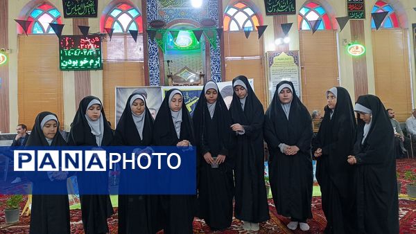 مراسم شهدای خدمت در ایلخچی با حضور دانش‌آموزان پیشتاز