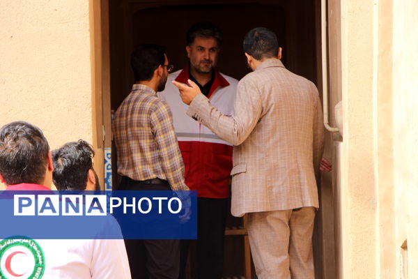 بازدید مدیرعامل جمعیت هلال‌احمر یزد از دفتر خبرگزاری پانا استان یزد