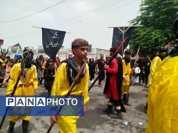مراسم عزاداری روز عاشورا در میناب