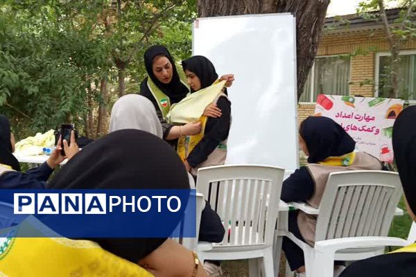 حضور دانش آموزان پیشتاز پردیس در پیش اردوی ملی ۱۴۰۴