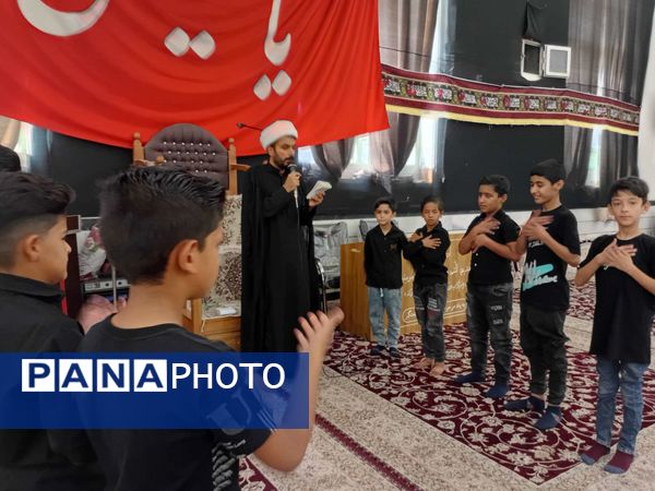 مراسم سوگواری به مناسبت شهادت حضرت رقیه(س) در خلیل آباد