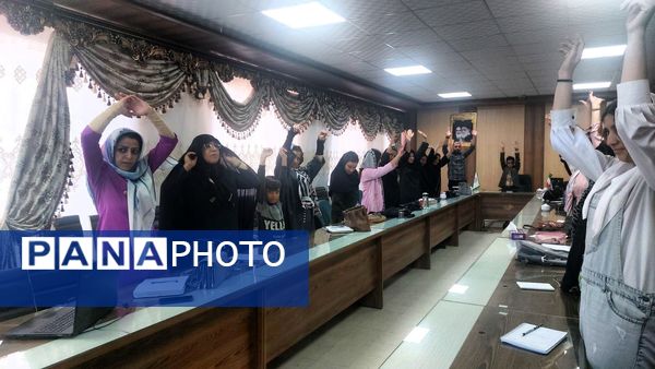 جلسه اول دوره بازیگری صدا در خبرگزاری پانا آذربایجان شرقی