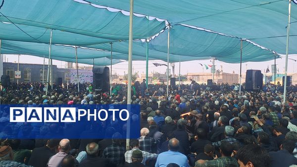 بزرگترین اجتماع حسنیون کشور همراه با تعزیه خوانی در روستای کفکی خراسان رضوی