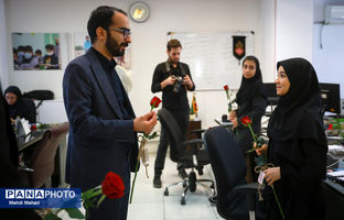 بازدید رئیس باشگاه دانش‌پژوهان جوان از خبرگزاری پانا