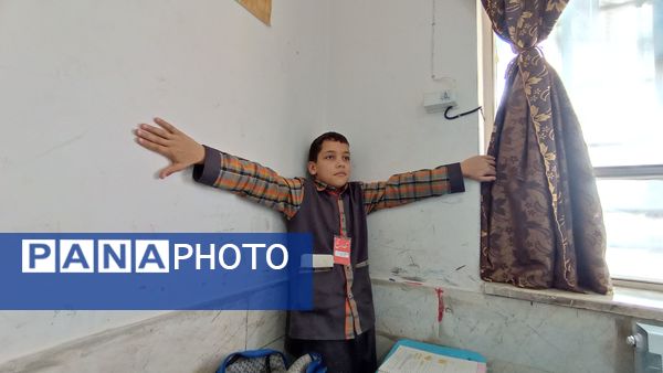 مانور زلزله در دبستان شهید پسندیده فدافن  