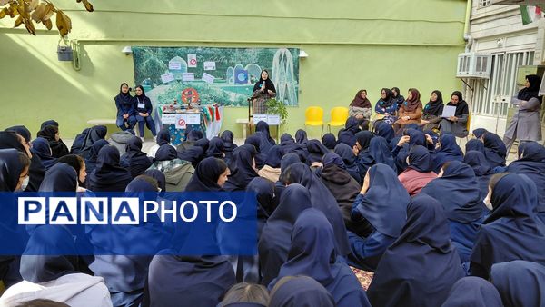 گرامیداشت  هفته ملی دیابت در دبیرستان صالحین