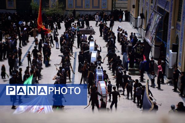 زابل در ماتم حسین؛ گلزار شهدا شهرستان زابل میزبان اشک و شور عزاداران حسینی