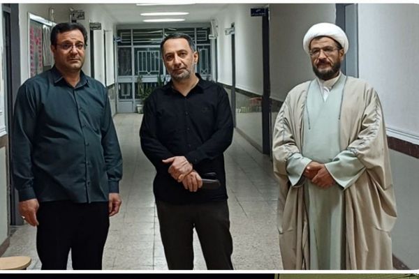 بازدید فرماندار شهرستان خدابنده از فضای آموزشی دبیرستان دخترانه فضیلت شهر قیدار