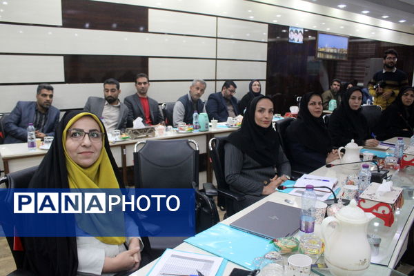 جلسه بررسی گزارش و عملکرد معاونت تربیت‌بدنی و سلامت آموزش و پرورش استان بوشهر
