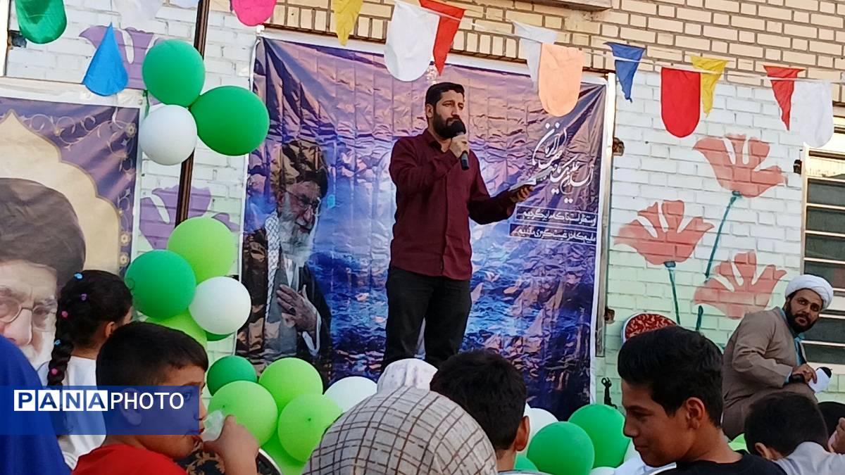 جشن امامت حضرت مهدی(عج) در کانون شهیدسلیمانی شهرک سیدجمالالدین نظرآباد