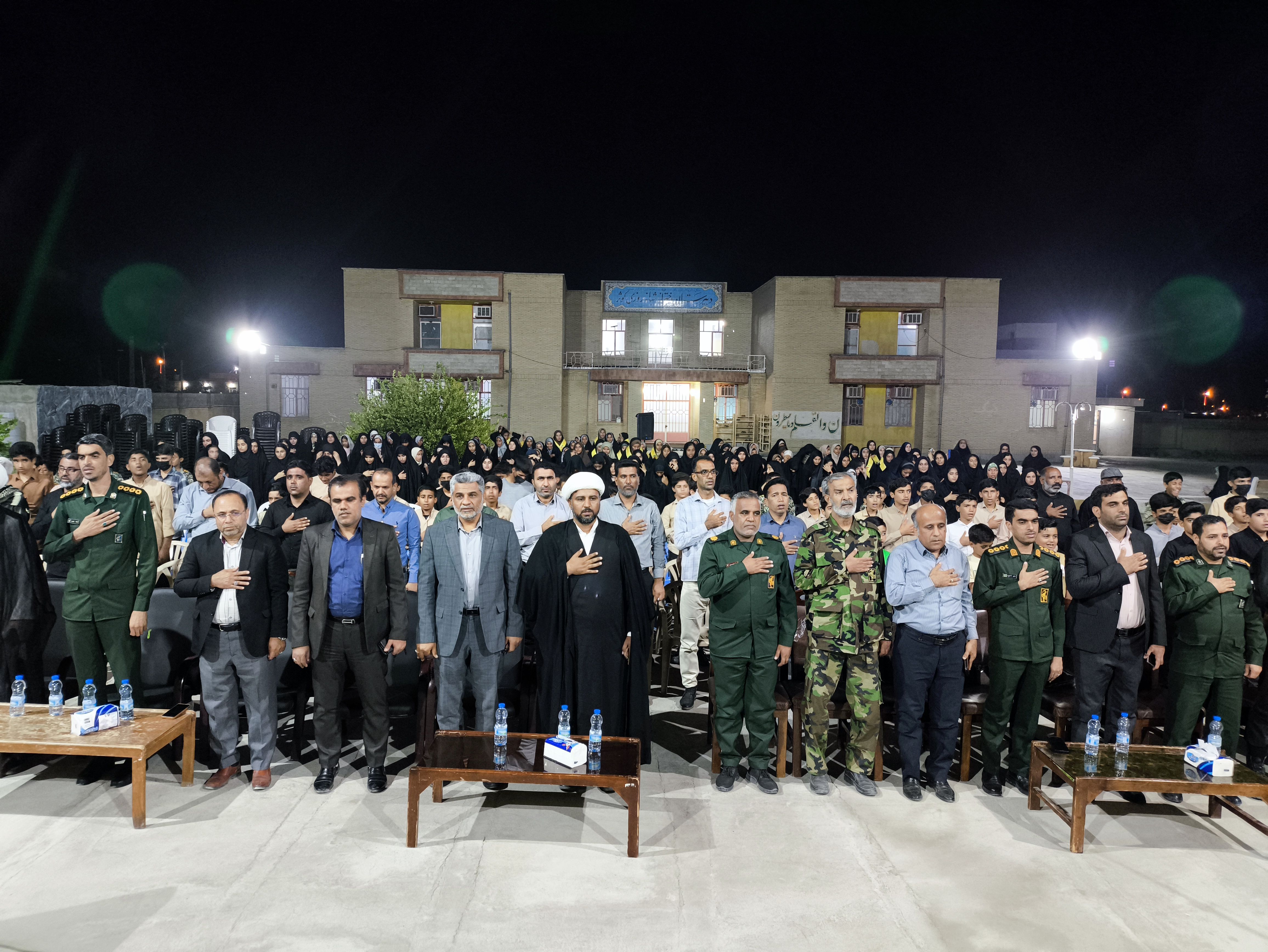 یادواره شهدای دانش‌آموزی در منطقه سندرک