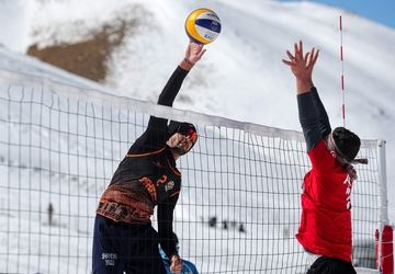 ایران میزبان اولین دوره مسابقات والیبال برفی قهرمانی آسیا شد