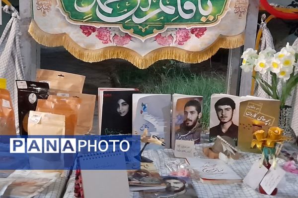 نمایشگاه دختران آفتاب در دوره اردوهای متمرکز شهر تهران