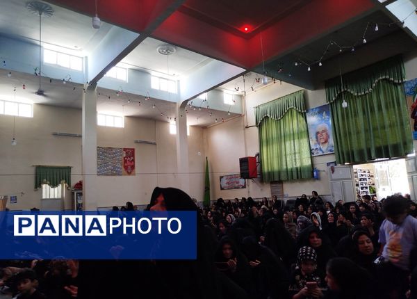 مراسم عاشورای حسینی در مسجد شهدای گمنام نیشابور 