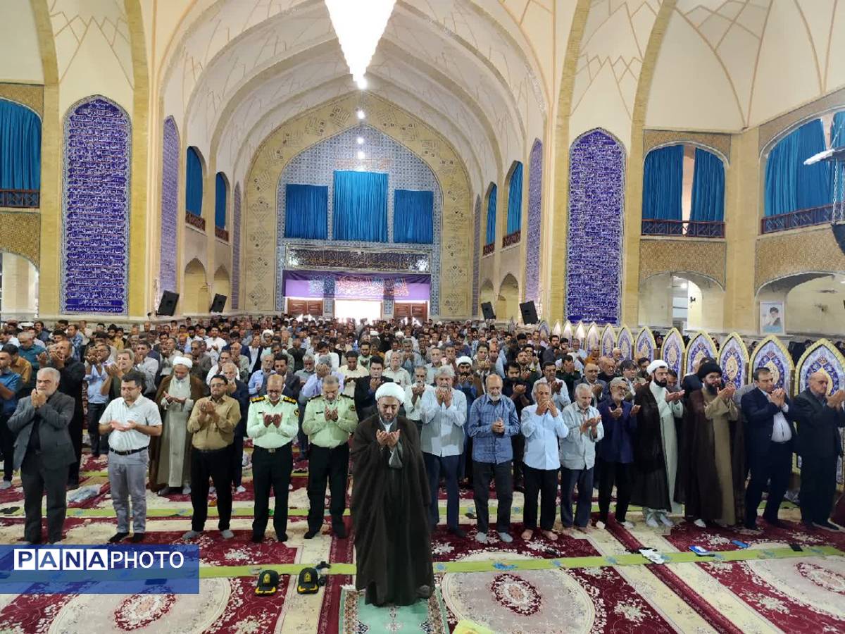 نماز جمعه شهرستان دارالصابرین بم