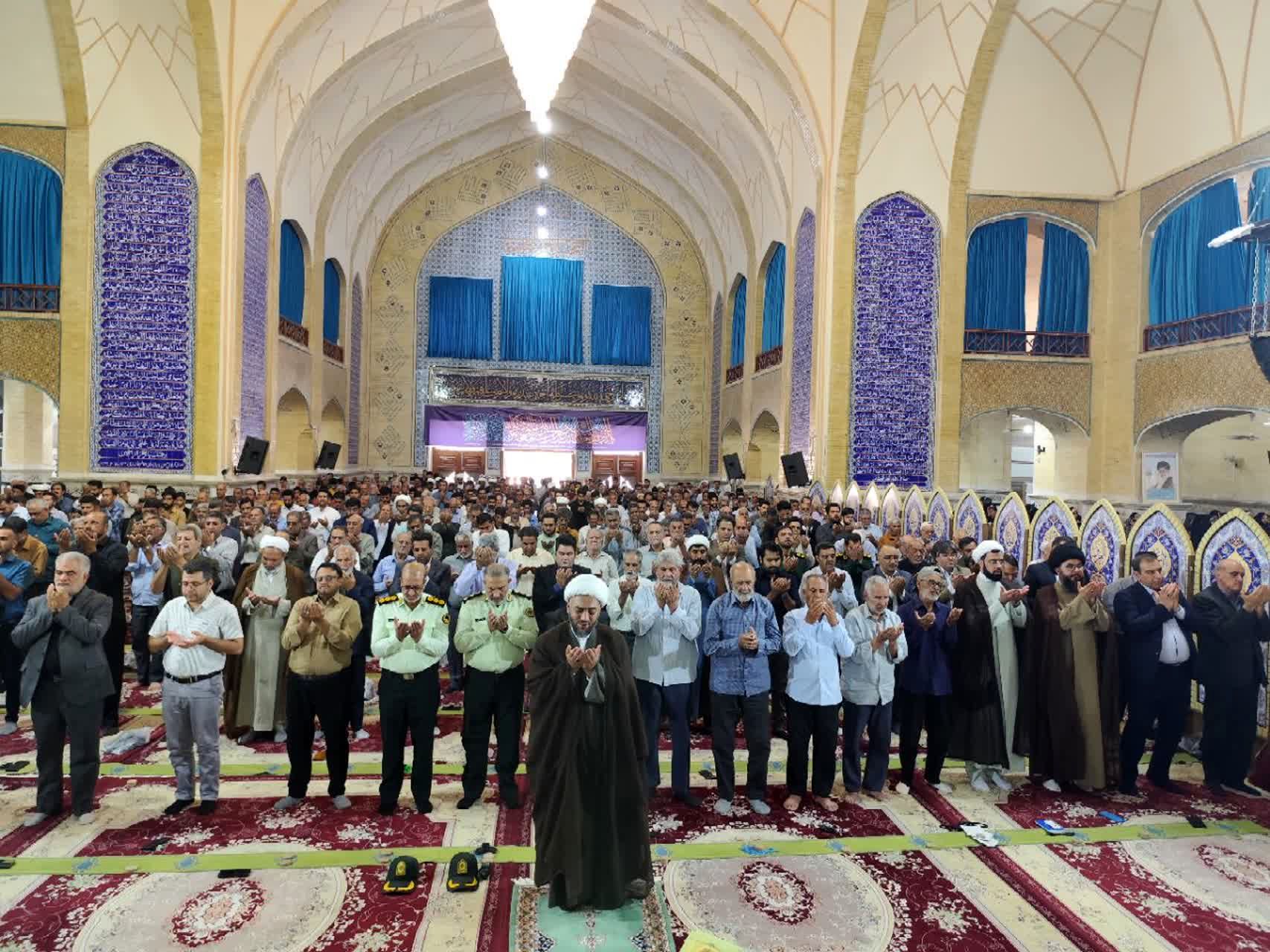 نماز جمعه شهرستان دارالصابرین بم 