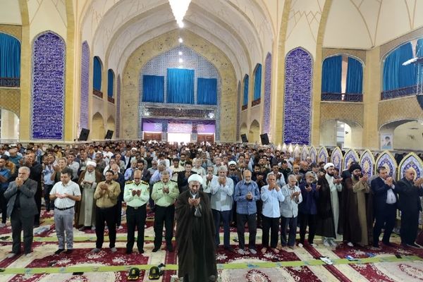 نماز جمعه شهرستان دارالصابرین بم 