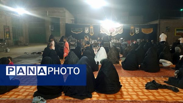 مراسم عزاداری دهه اول محرم در مسجد چهارده معصوم  نیشابور 