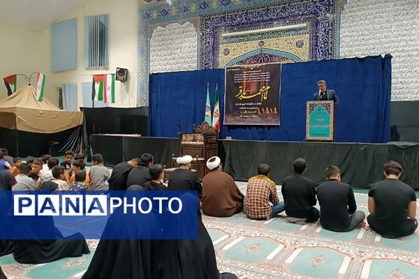 مراسم سوگواری شهادت امام محمد باقر (ع) در شهرستان مارگون