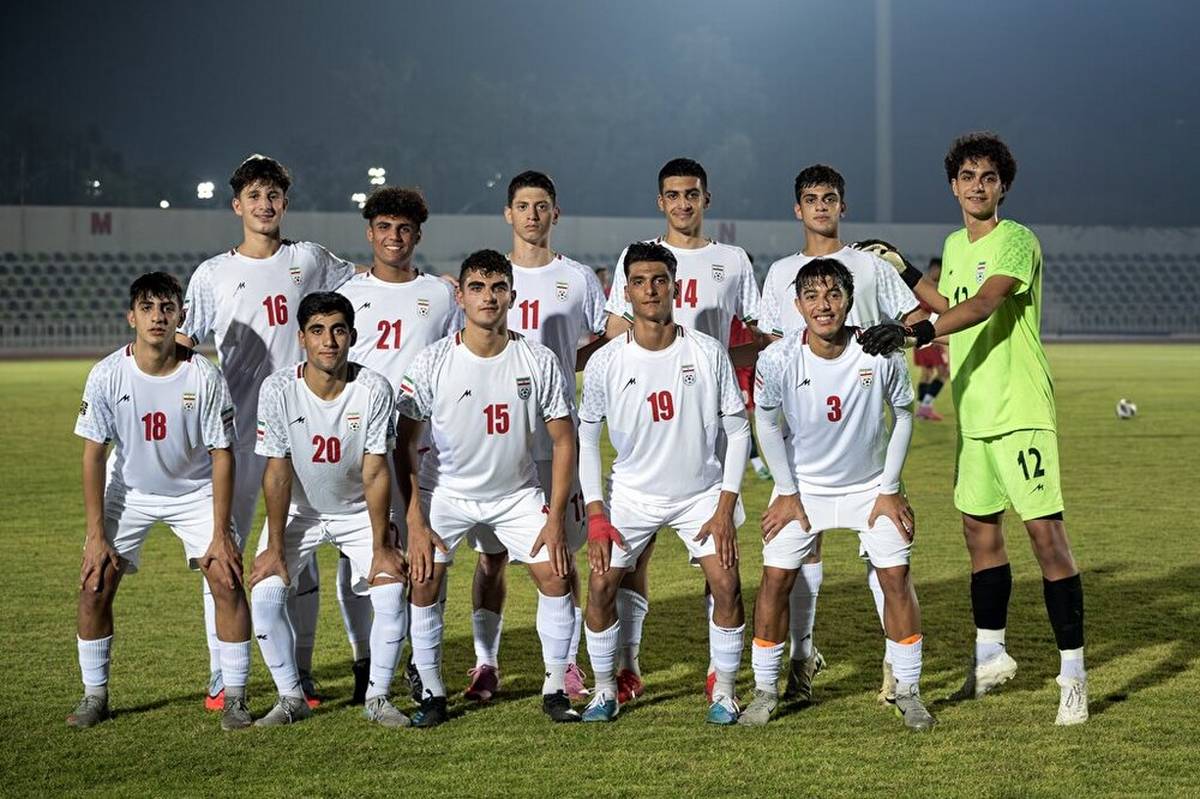 انتخابی فوتبال نوجوانان آسیا؛ برتری قاطع ایران مقابل چین‌تایپه 