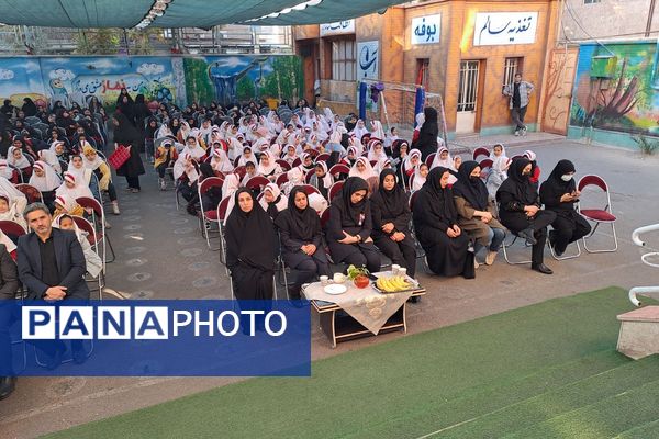 حال و هوای فاطمیه در مدرسه شادروان مهدیزاده