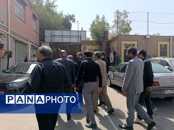 بازدید  رئیس مرکز حراست وزارت آموزش و پرورش از خدمت‌رسانی به زائران در مشهد