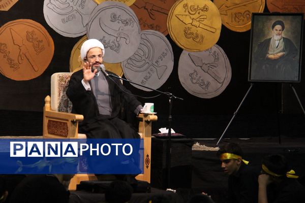 مراسم سوگواری احلی من العسل در شهرکرد