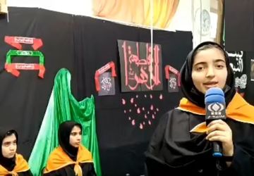 گزارش خبرنگار پانا قم از انتخابات شورای دانش آموزی در دبیرستان شهید برقعی 