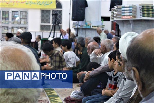 مراسم گرامیداشت شهید «مصطفی نبی لو»