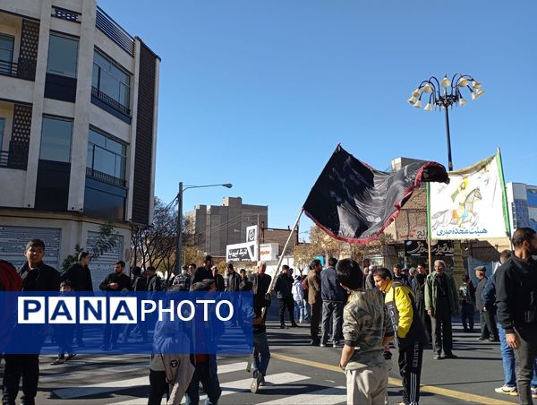 مراسم عزاداری شهادت حضرت فاطمه(س) در کاشمر