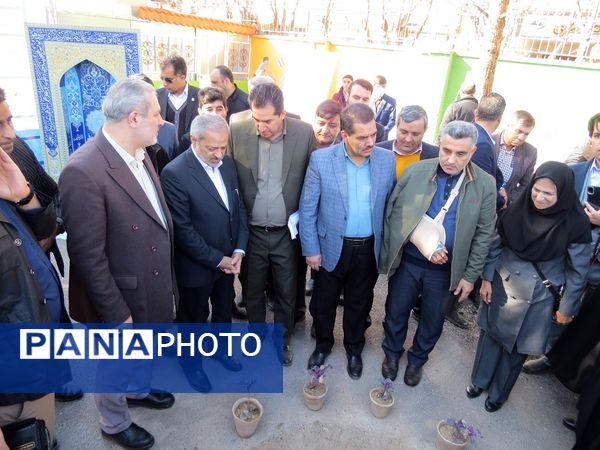 کلنگ زنی نمازخانه مدرسه پسرانه تیزهوشان بجنورد