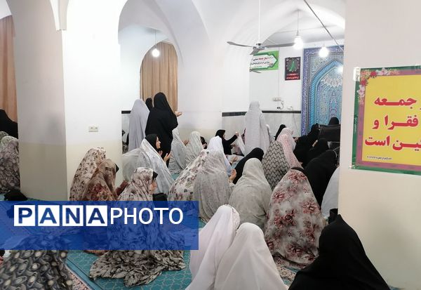 نماز جمعه در مسجد جامع شهرستان خلیل‌آباد