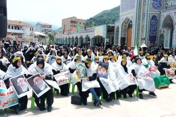 اجتماع زینبیون در سوادکوه