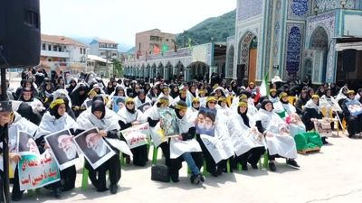 اجتماع زینبیون در سوادکوه