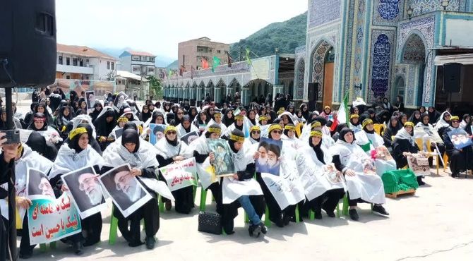 اجتماع زینبیون در سوادکوه