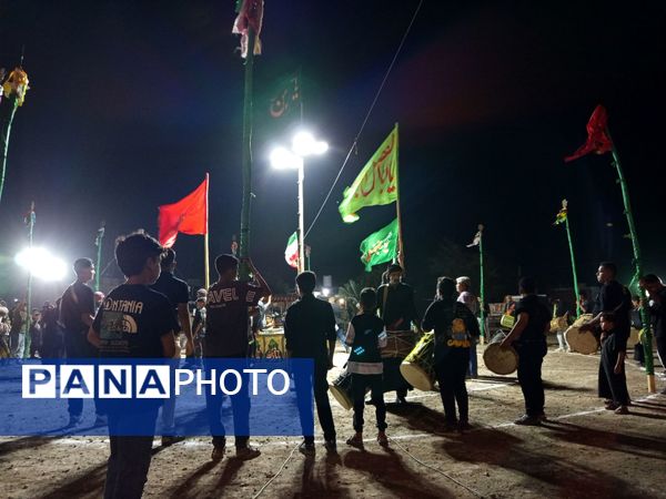 اجتماع بزرگ تاسوعای حسینی در بخش احمدی