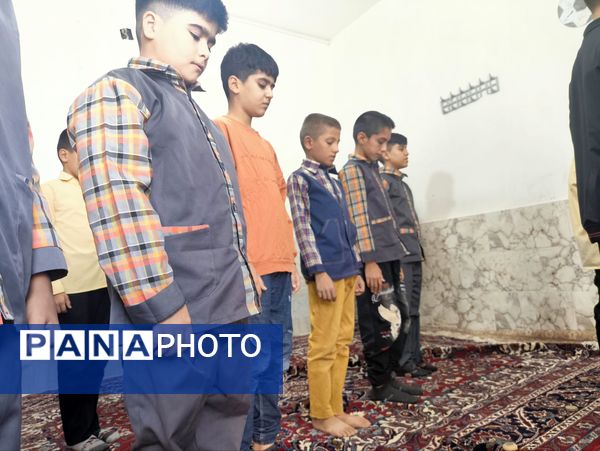 افتتاح نمازخانه در دبستان شهید پسندیده فدافن