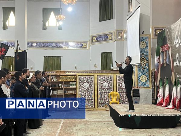 حضور قائم‌مقام معاون وزیر در سازمان دانش‌آموزی در  راهپیمایی ۱۳ آبان شهرک مروارید بندرعباس