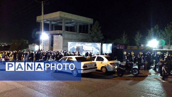 برپایی باشکوه موکب عظیم ریحانه نبی(س) در روستا «هیو» ساوجبلاغ 