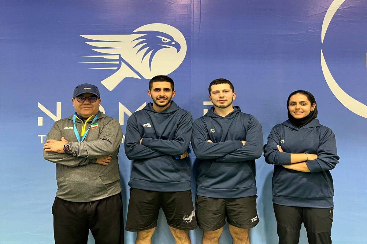 سومی پینگپنگ ایران در جام ریاستجمهوری قزاقستان