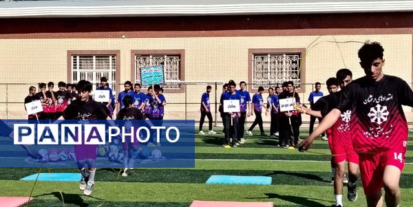 افتتاحیه المپیاد ورزشی درون مدرسه ای شهید بهشتی