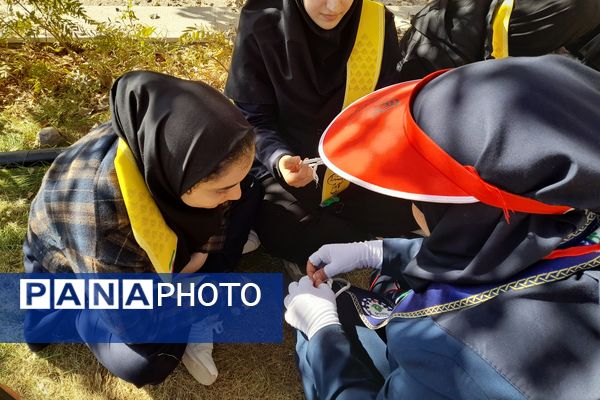 دهمین روز از اردوهای تشکیلاتی مهارتی دانش‌آموزان پیشتاز ناحیه 3 شیراز