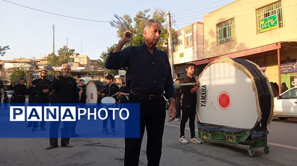 از کوچه تا خیابان، شهر بن غرق در عزای حسین بن علی(ع)