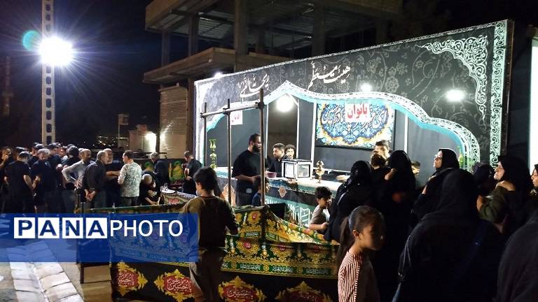 برپایی باشکوه موکب عظیم ریحانه نبی(س) در روستا «هیو» ساوجبلاغ 