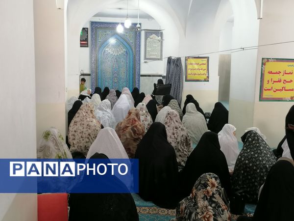 نماز جمعه در مسجد جامع شهرستان خلیل‌آباد