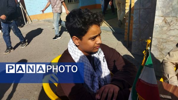 انتخابات شورای دانش آموزی در دبیرستان شاهد ابوذر غفاری نیشابور 