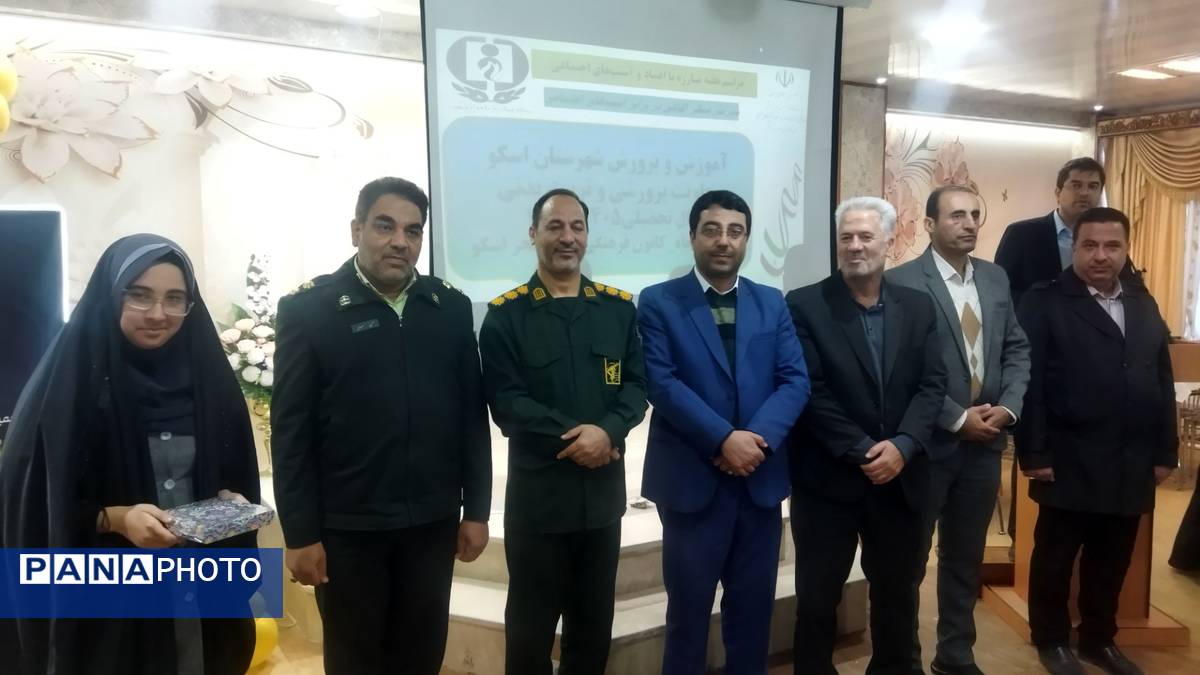 مراسم پیشگیری از آسیب‌های اجتماعی با حضور مسئولان در اسکو 