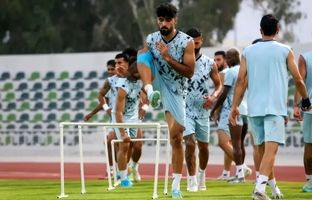 سامان فلاح با باند پزشکی در ترکیب استقلال